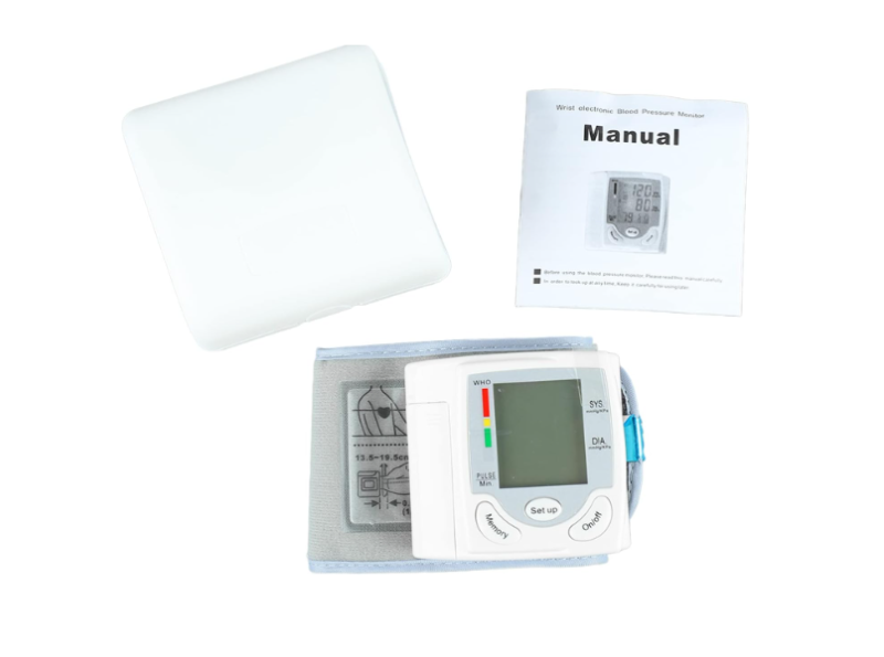 Comprar Tensiometro De Muneca Estuche en Electroshopy - Ángulo 2